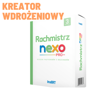 Rachmistrz nexo PRO kreator wdrożeniowy