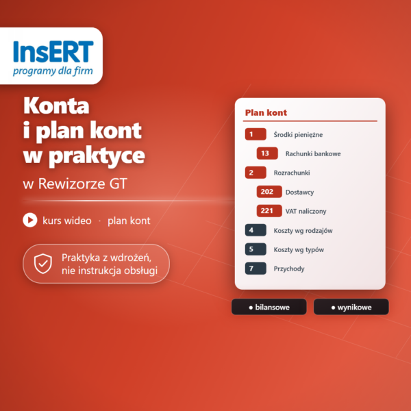 Kurs Konta Rewizor GT