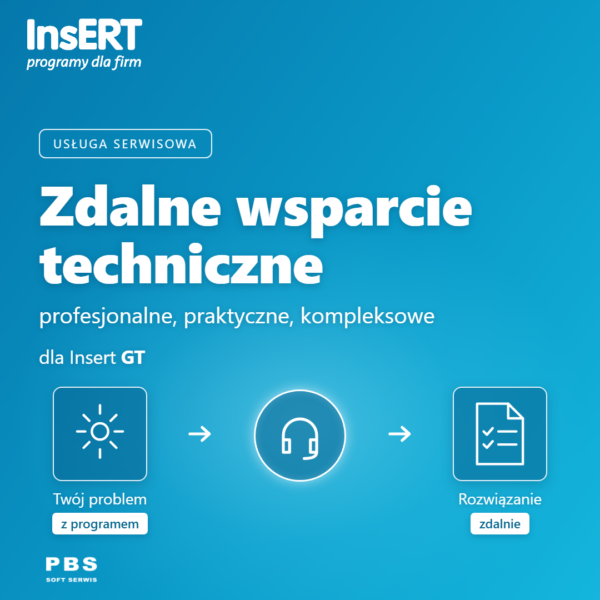 Zdalne wsparcie techniczne Insert GT