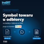 Plugin Insert nexo KSEF Symbol towaru u odbiorcy na fakturze sprzedaży